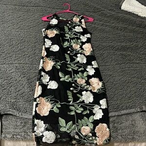 Calvin Klein midi floral dress worn once